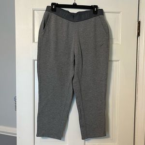 Nike Grey Straight Leg Sweat Pants Size L Large